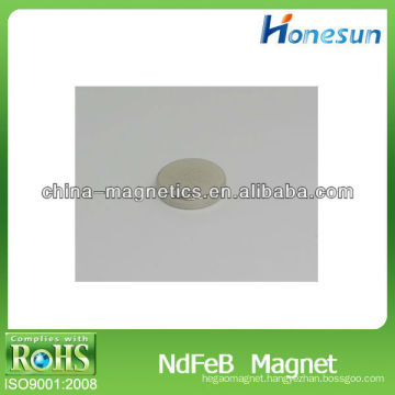 D10*5mm permanent neodymium disc magnets for sale